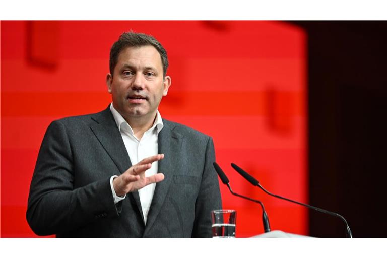 Als Bundesfinanzminister ist Lars Klingbeil (SPD) für den „Deutschlandfonds“ verantwortlich.