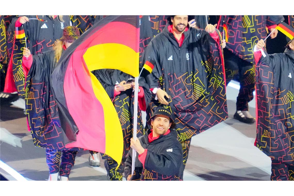 Als erster deutscher Eishockeyspieler überhaupt führte Leon Draisaitl das deutsche Olympia-Team bei einer Eröffnungsfeier als Fahnenträger an.