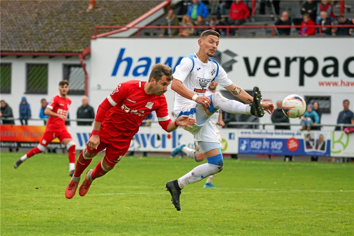 Ein Angreifer, der für Absicherung sorgt Als Frontmann der Abteilung Attacke der TSG-Kicker geht Marinic dorthin, wo es auch mal wehtut.