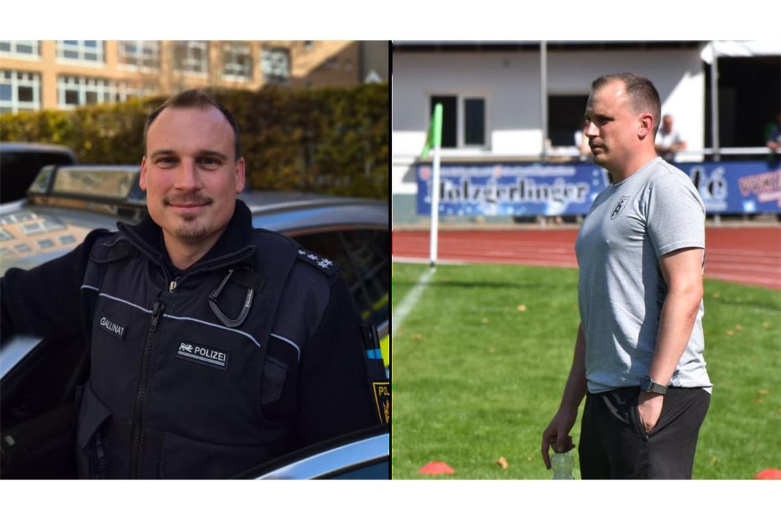 Als Polizist hat Dennis Gallinat gelernt, wie man einen kühlen Kopf behält&nbsp;– das hilft ihm auch als Fußball-Trainer bei der Spvgg Holzgerlingen II.