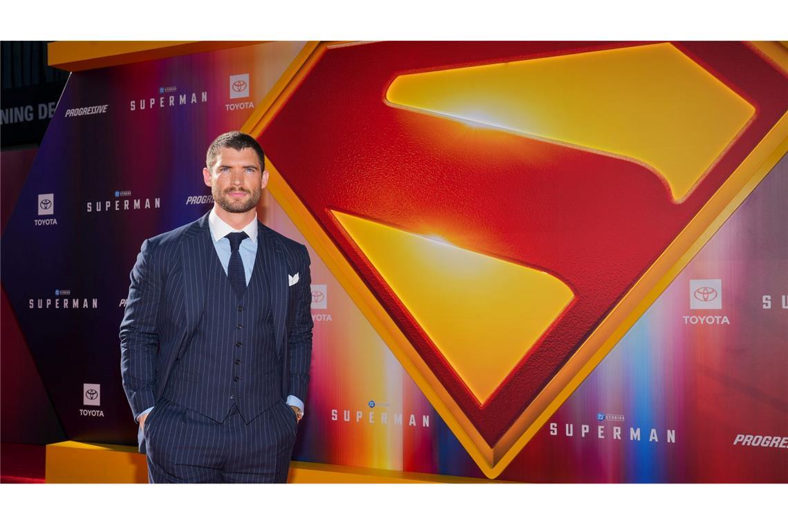 Als "Superman" spielt Corenswet eine der berühmtesten Rollen der Filmgeschichte. Deshalb empfindet der Schauspieler eine gewisse Verantwortung. (Archivbild)