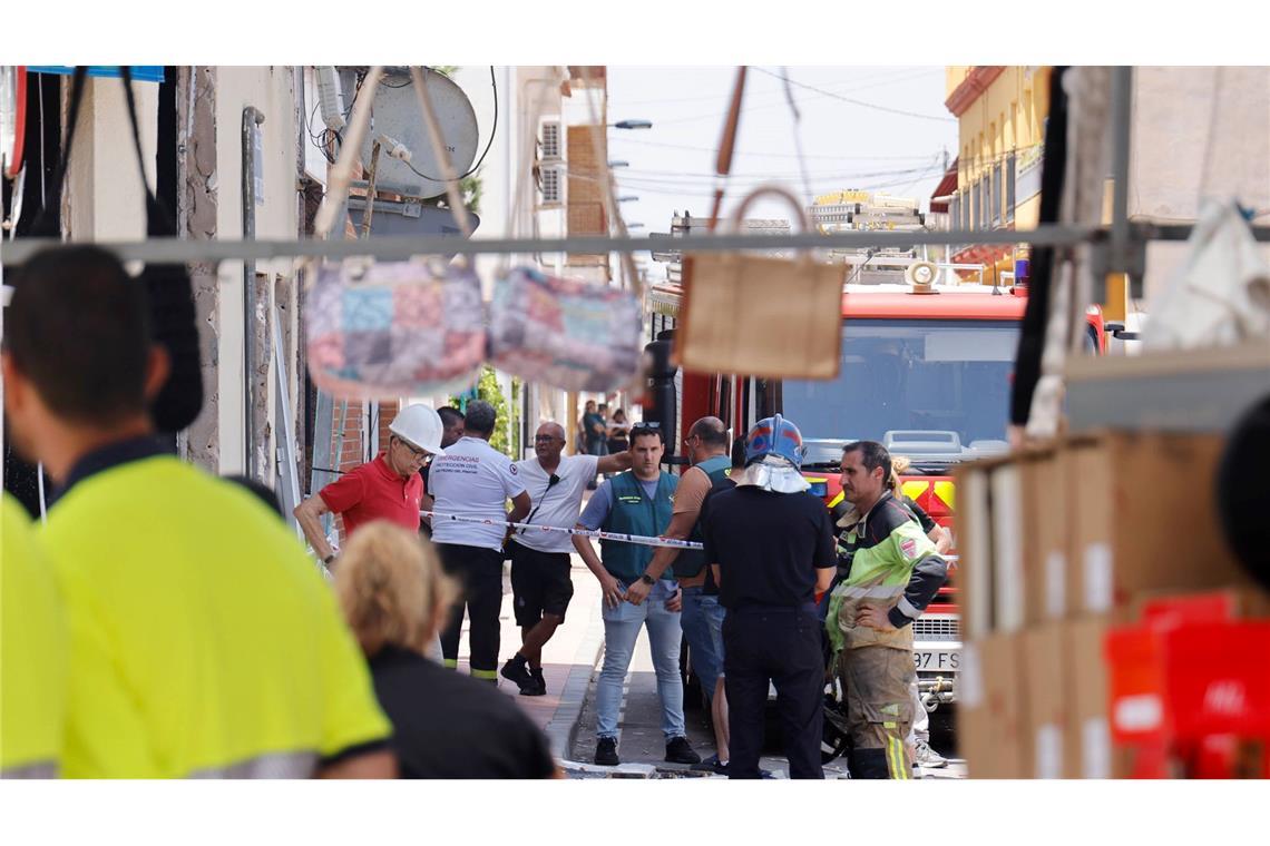 Zahlreiche Verletzte bei Explosion in spanischer Kneipe Als Ursache wird ein Gasaustritt vermutet.