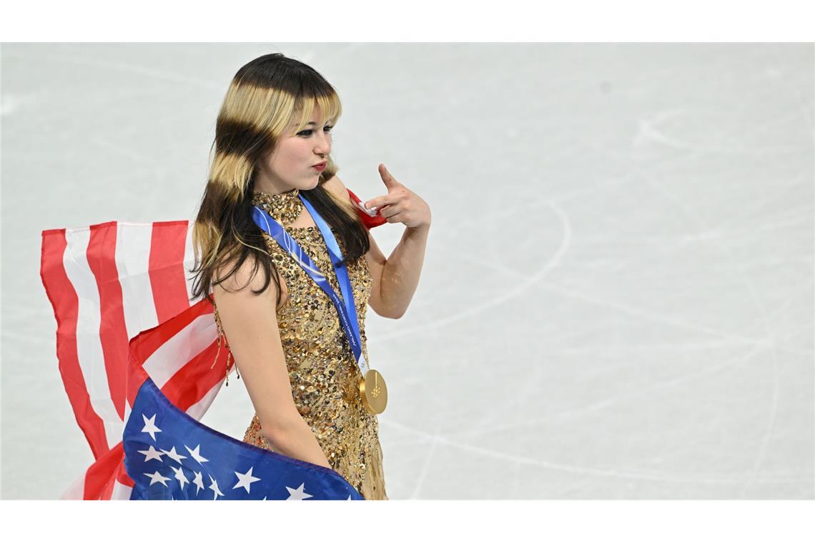Alysa Liu lief unbeschwert zum Olympiasieg.