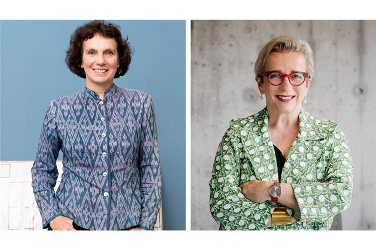 Am 14. 9. Gäste der Dialogreihe „Über Kunst“ unserer Zeitung in der Staatsgalerie Stuttgart: Staatsgaleriedirektorin Christiane Lange (links) und Kunstakademierektorin Eva-Maria Seng