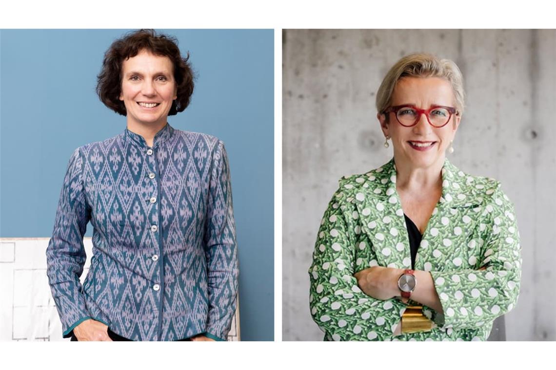 Am 14. 9. Gäste der Dialogreihe „Über Kunst“ unserer Zeitung in der Staatsgalerie Stuttgart: Staatsgaleriedirektorin Christiane Lange (links) und Kunstakademierektorin Eva-Maria Seng