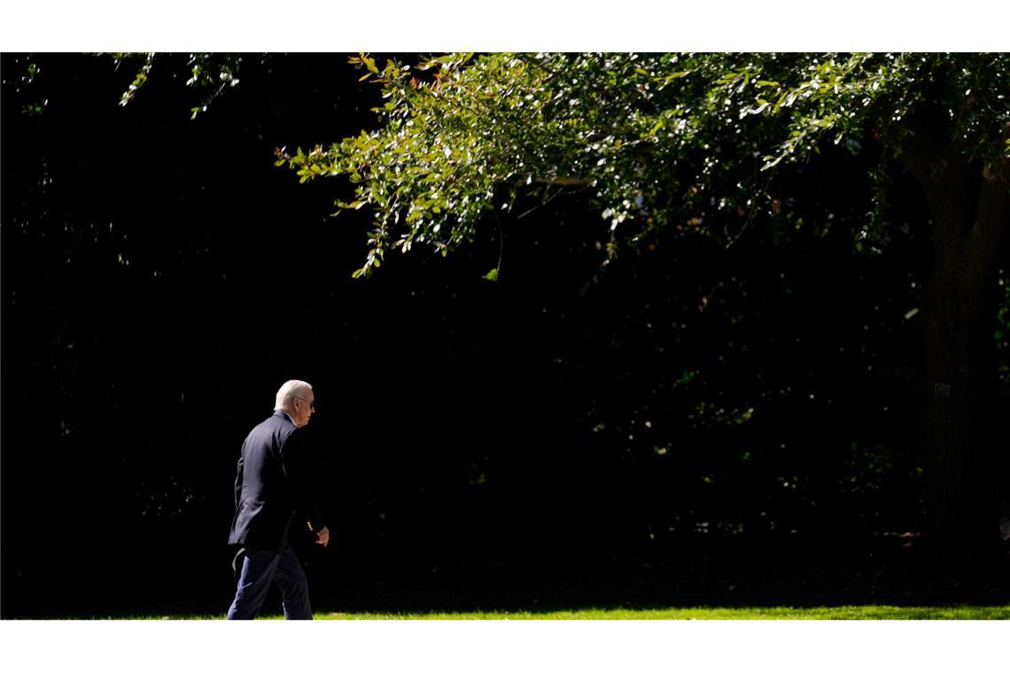 Bitteres Ende für Biden Am 20. Januar scheidet Biden aus dem Amt aus. (Archivbild)