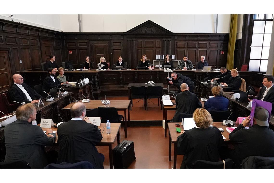 Am 20. Verhandlungstag gab Christina Block noch einmal eine Erklärung ab.