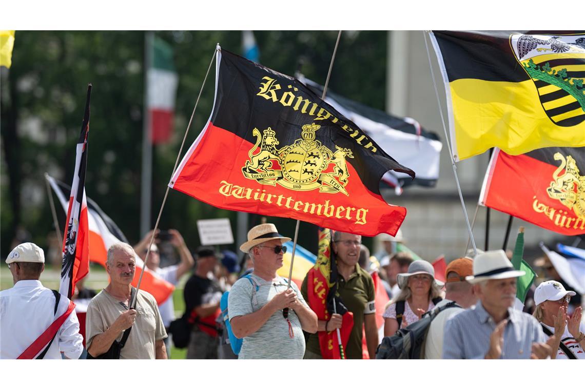 Mutmaßliches „Reichsbürger“-Treffen im Juli in Karlsruhe Am 26. Juli soll es ein „Reichsbürger“-Treffen in Karlsruhe geben. (Archivbild)