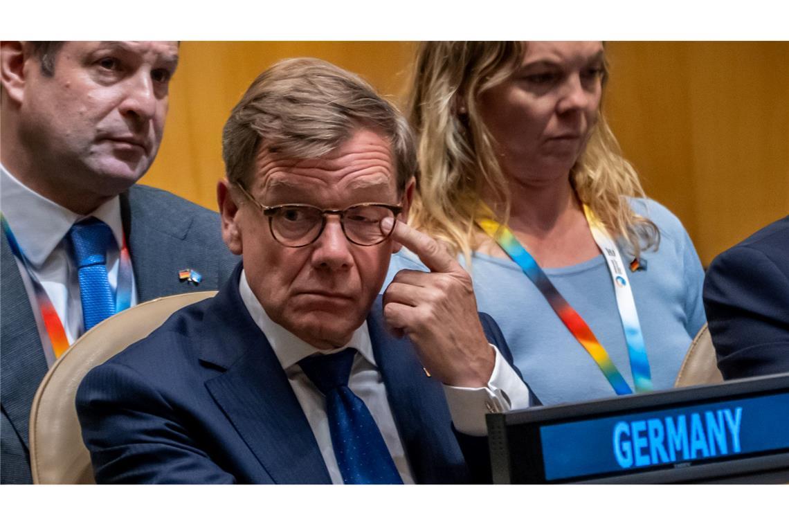 Am Ende hat es nicht für einen Sitz Deutschlands in den UN-Sicherheitsrat gereicht.