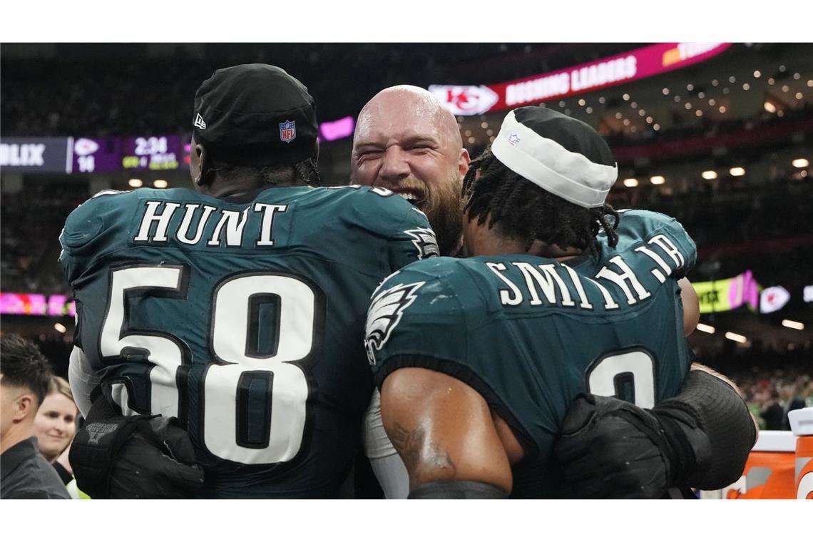 Zur Halbzeit gibt’s Kendrick Lamar – und kurz wird es auch politisch Am Ende jubelten die Philadelphia Eagles, ...