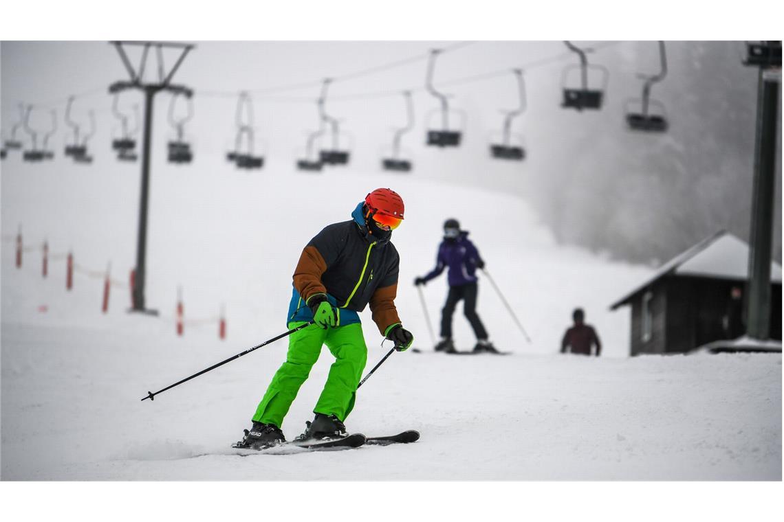 Winter kehrt zurück: Lifte laufen wieder Am Feldberg herrschen weiterhin gute Schneeverhältnisse.