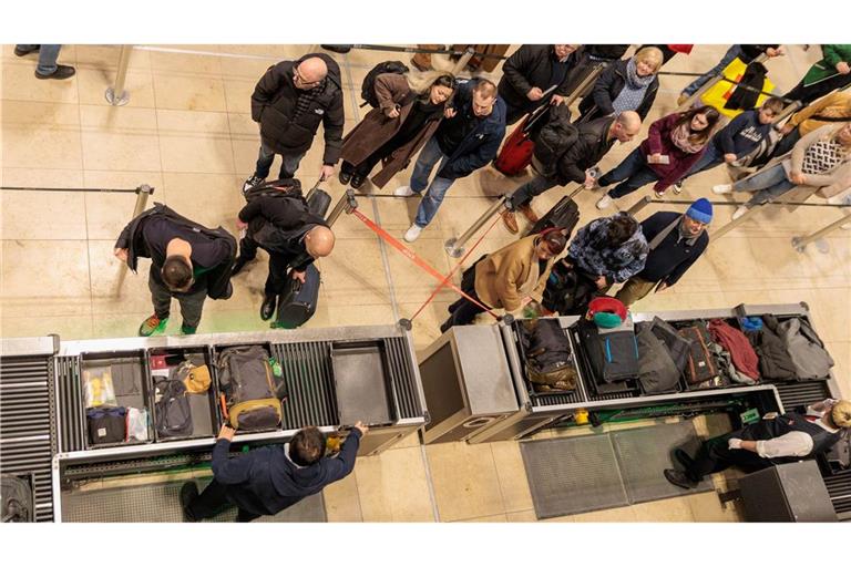Am Flughafen BER starteten und landeten seit Donnerstagabend keine Maschinen.
