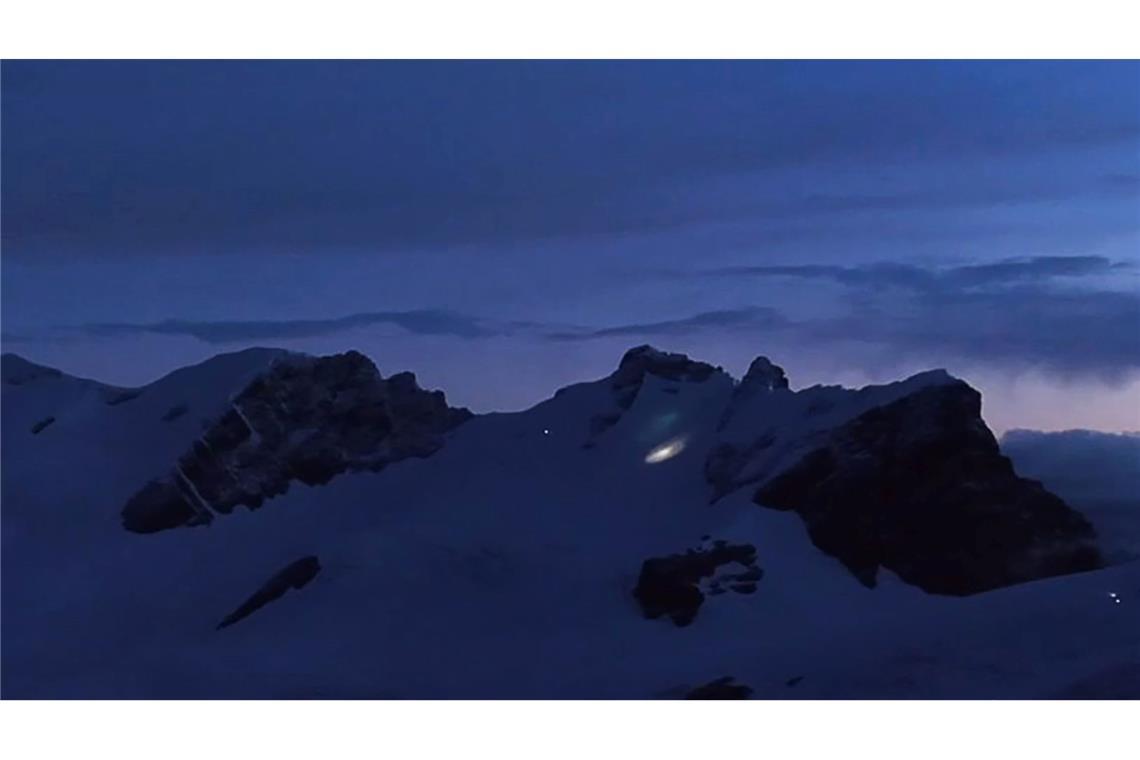 Deutsche Bergsteiger in Schweizer Alpen gerettet