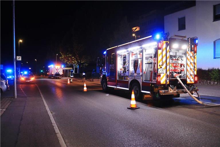 Am Mittwoch ist in einem Haus in der Hauptstraße in Plüderhausen ein Brand ausgebrochen. Foto: 7aktuell.de/Kevin Lermer