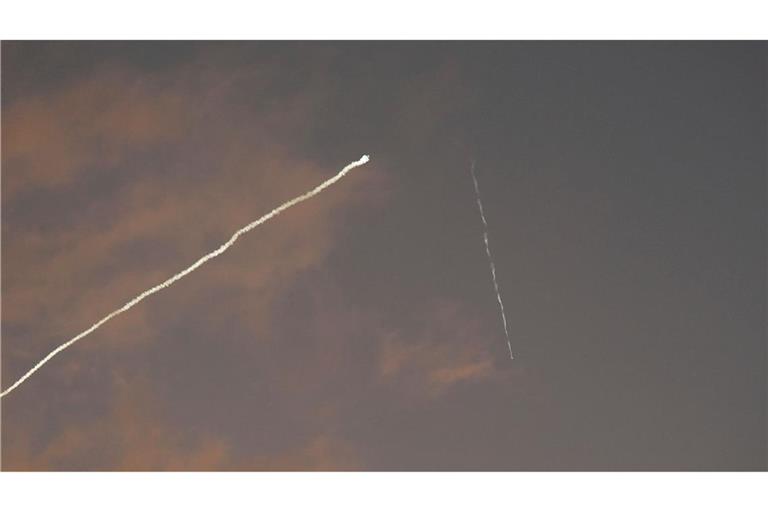 Am Morgen wird Israel erneut mit Raketen aus dem Iran beschossen.