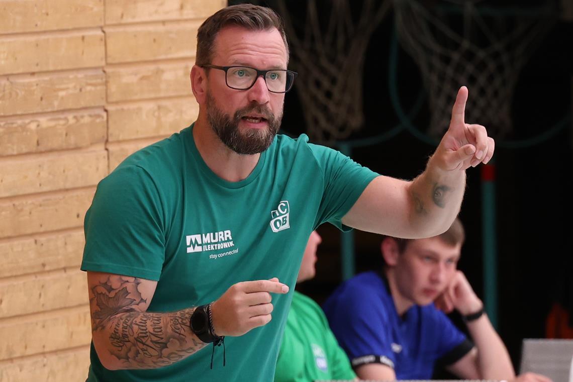 Plan B hat es für Stephan „Apollo“ Just nie gegeben Am Samstag um 20 Uhr starten Stephan Just und der HCOB bei den Rhein-Neckar Löwen in die Drittliga-Saison. Foto: Alexander Hornauer