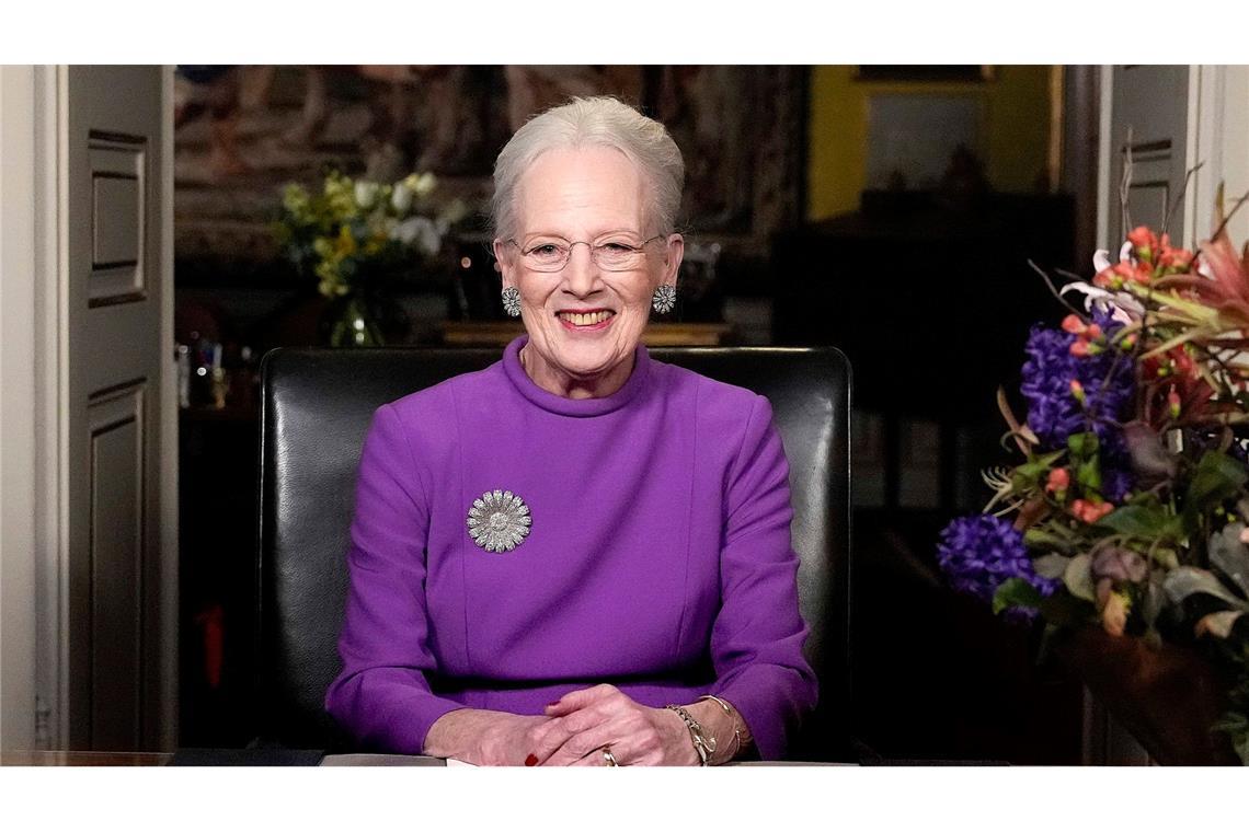 Königin Margrethe - Eine besondere Dänin wird 85 Am Silvesterabend 2023 hatte Margrethe eine überraschende Nachricht parat. (Archivbild)
