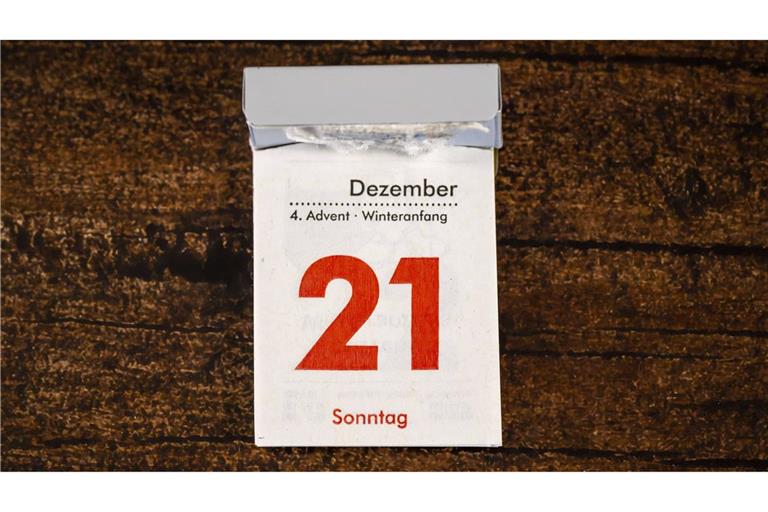 Am Sonntag (21. Dzemeber) um 16.03 Uhr ist Winteranfang. Dann ist auf der Nordhalbkugel der kürzeste Tag und die längste Nacht des Jahres.