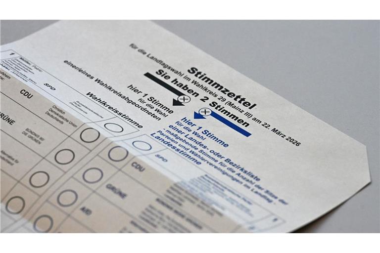 Am Sonntag wird der Landtag von Rheinland-Pfalz neu gewählt - und es deutet sich ein enges Rennen an. (Archivbild)