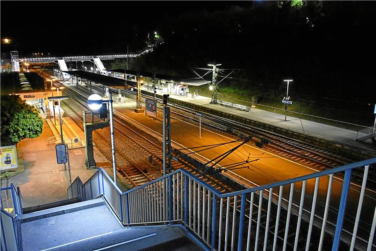 Am späten Mittwochabend wurde eine Frau am Backnanger Bahnhof belästigt. Archivfoto: Tobias Sellmaier
