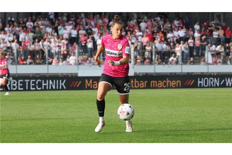 Am vergangenen Samstag ging Nicole Billa beim VFB Stuttgart leer aus. Für Österreich hat die Stürmerin aber getroffen.