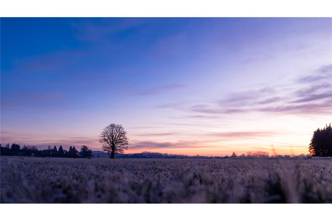 Winterliches Wochenende mit frostigen Nächten Am Wochenende wird es in Baden-Württemberg frostig.