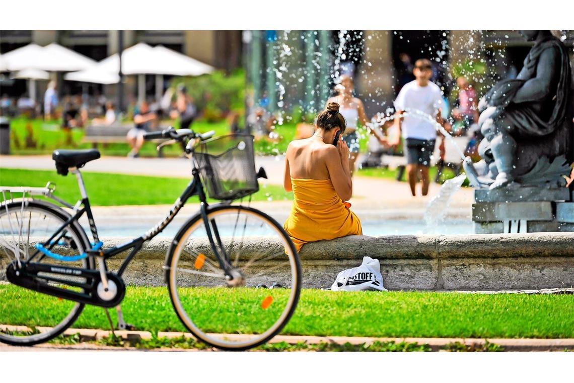 Am Wochenende wird es wieder richtig heiß in Stuttgart.