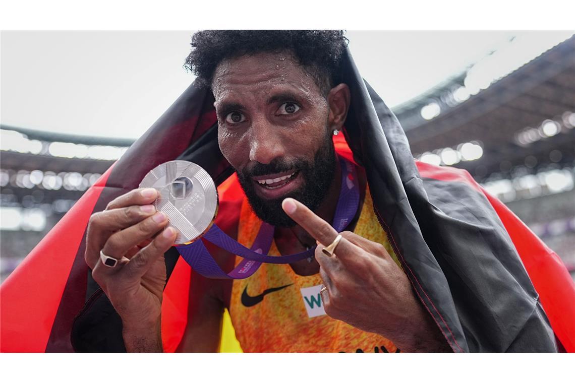 Amanal Petros holte WM-Silber im Marathon.
