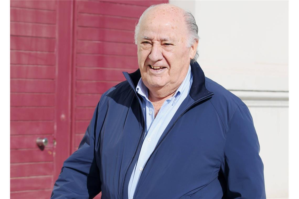 Amancio Ortega – Zara-Gründer zurück in den Top Ten: Ortega ist wieder unter den Reichsten der Welt.