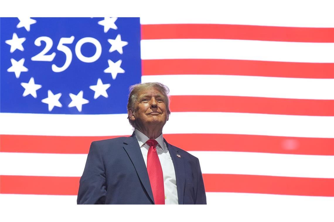 "Amerika ist zurück", sagt der US-Präsident.