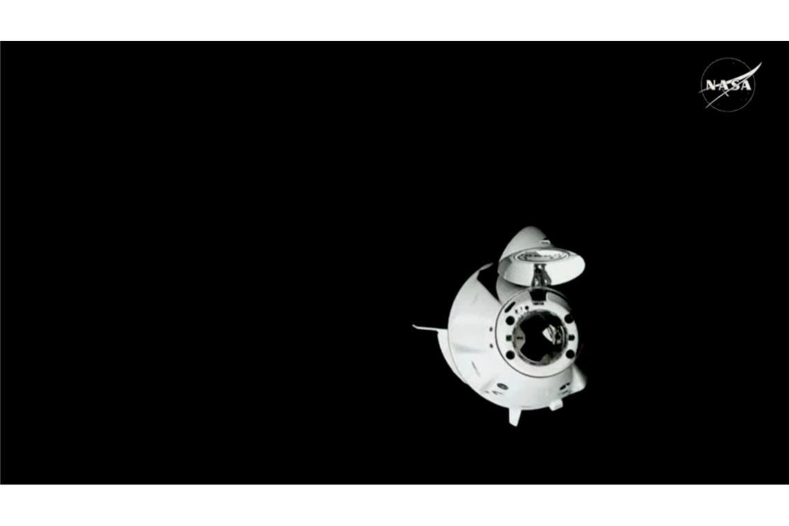 Gestrandete ISS-Astronauten sollen Dienstag zurückkehren An Bord der SpaceX-Kapsel waren vier Astronauten.