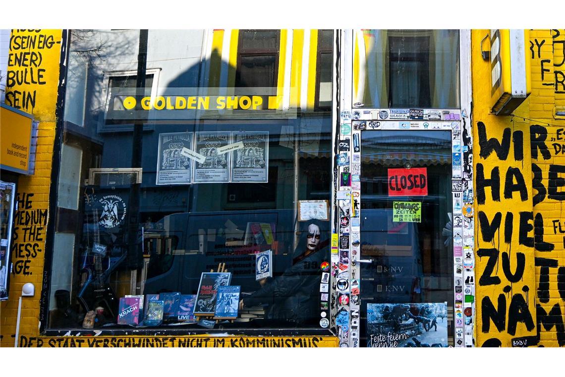 An der bisherigen Fassade sorgte der Spruch "Deutschland verrecke bitte" für Aufruhr. (Archivfoto)
