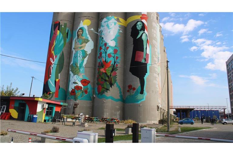 An der Donau in Belgrad stehen im Viertel Dorcol die "Silosi" (Silos), die zu einem Partyareal geworden sind. (Archivbild)