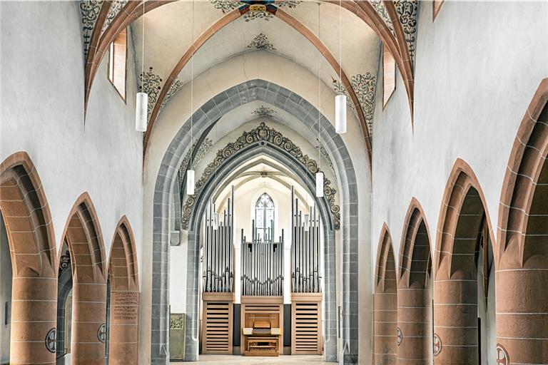 An der neuen Stadtkirchenorgel werden übers Jahr eine ganze Reihe an renommierten Organisten Platz nehmen, um die Königin der Instrumente kennenzulernen. Foto: privat