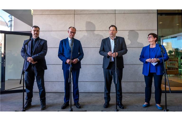 An diesem Montag gehen die Koalitionsverhandlungen von CDU, CSU und SPD in die voraussichtliche Schlussrunde.