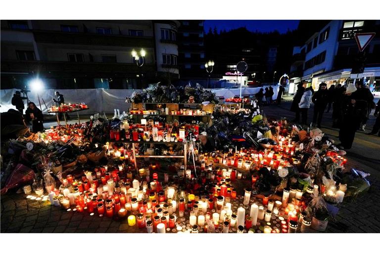 An Silvester war es in Crans-Montana zu der Brandkatastrophe gekommen.