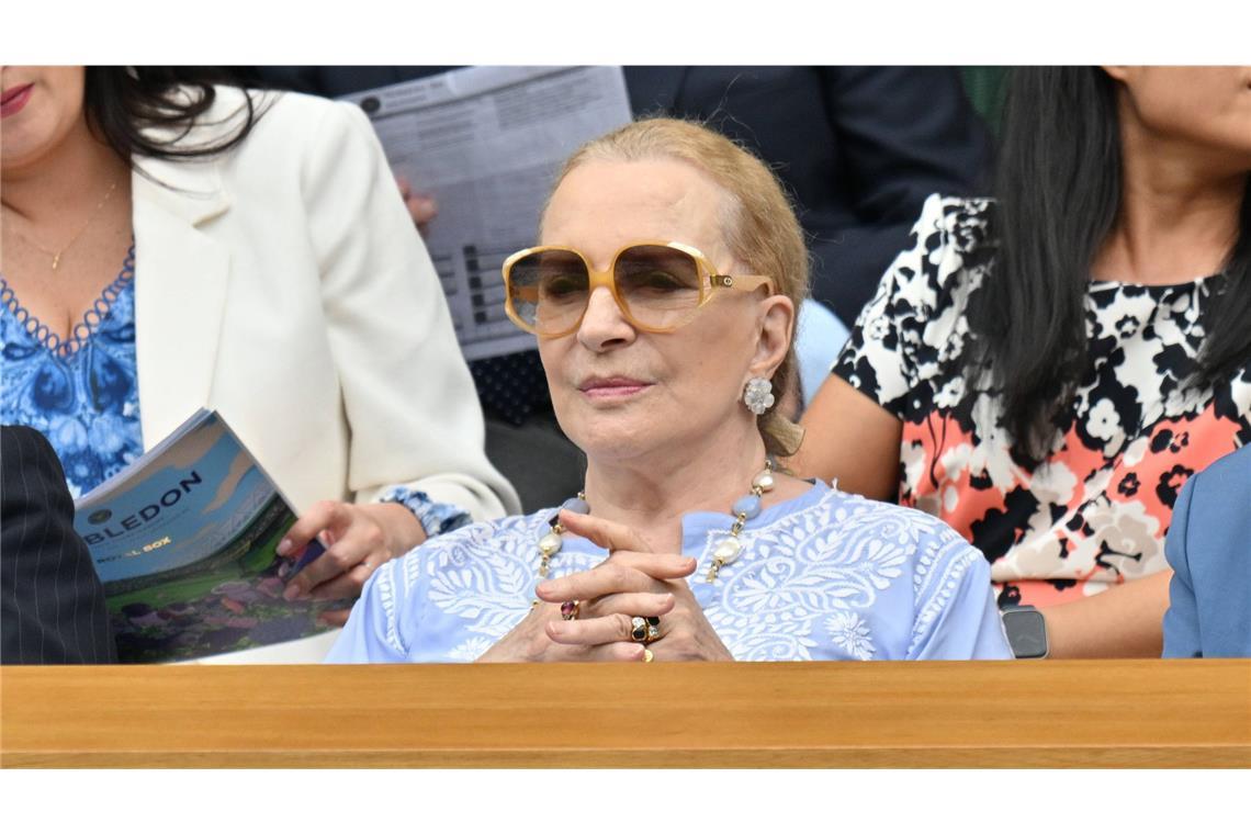 An Tag zwei saß auch Marie Christine von Reibnitz in der „Royal Box“ – in England ist sie als Princess Michael of Kent bekannt. Prinz Michael ist ein Cousin der verstorbenen Queen.