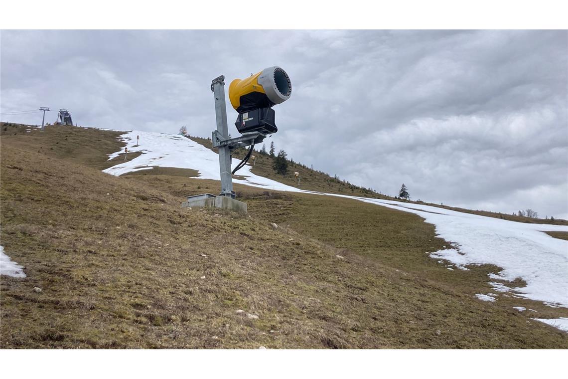 Vielerorts Minus-Rekorde bei Schneehöhen in den Alpen An vielen Bergen fiel im Winterhalbjahr deutlich weniger Schnee als im langjährigen Mittel. (Archivbild)