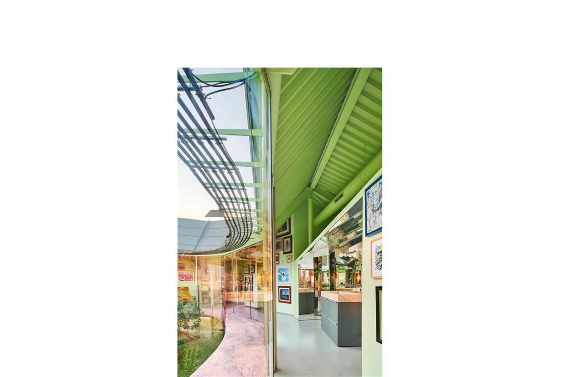 Andrés Jaque, Rambla Climate-House, Molina de Segura, Murcia, Spanien, 2021. Im Buch auf Seite 208.