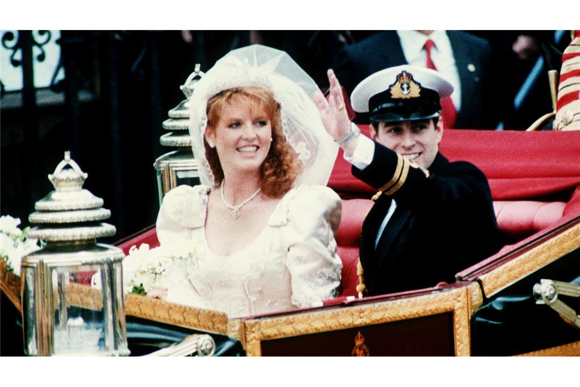 Was wird aus "Fergie"? Andrews Ex-Frau verliert alles Andrew und Ferguson heirateten fünf Jahre nach Charles und Diana. (Archivbild)