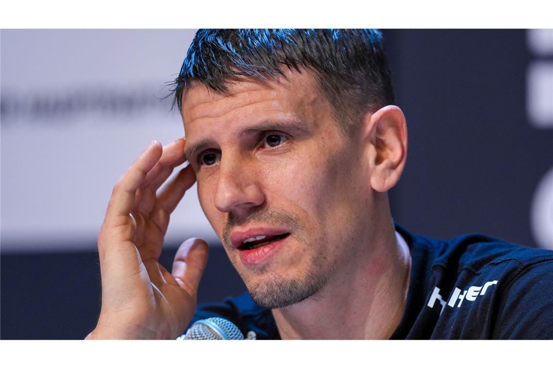 Knorrs Knie hält: DHB-Team wohl mit Top-Kader gegen Schweiz Andy Schmid rechnet sich mit der Schweiz gegen Deutschland keine großen Chancen aus.