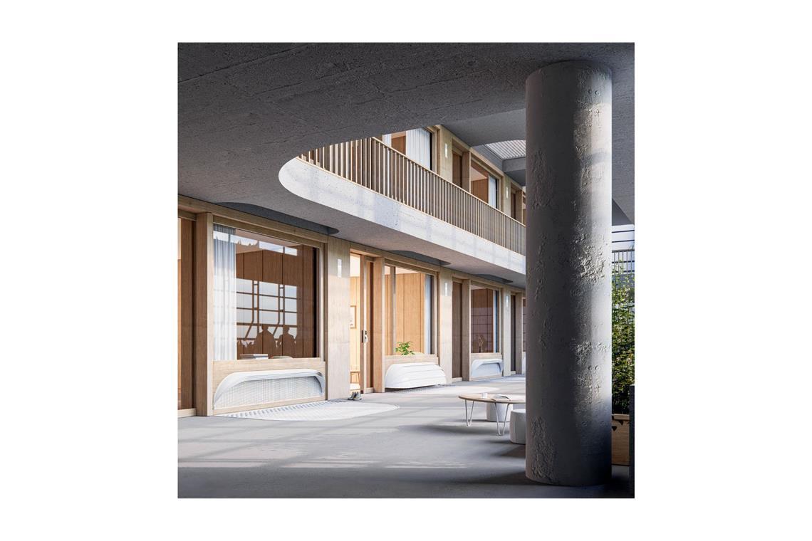Angehende Stuttgarter Architekten gewinnen den Preis „Junge Hugos“ Anerkennung für die Transformation des Leitz-Areals in eine zeitgemäße Wohnarchitektur: Lucas Knust & Zhiyuan Yu: „Luft Leitz: Nachhaltige Revitalisierung mit Wind“, Universität Stuttgart, Institut Wohnen und Entwerfen.