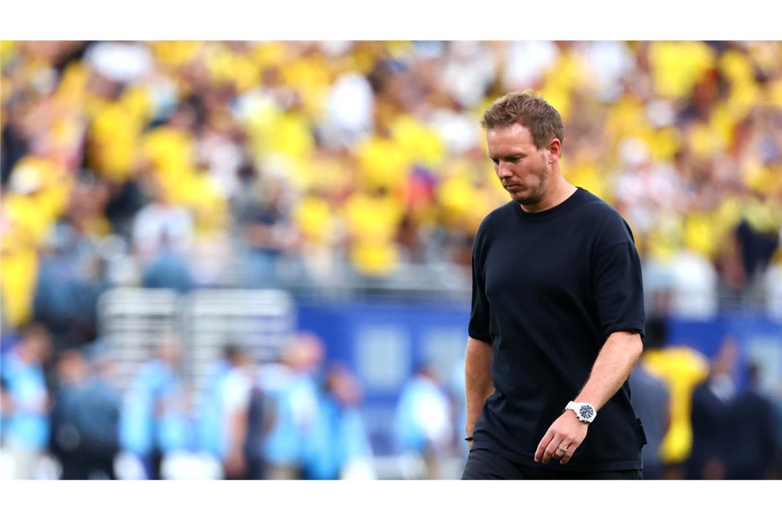 Angefressen: Bundestrainer Julian Nagelsmann.