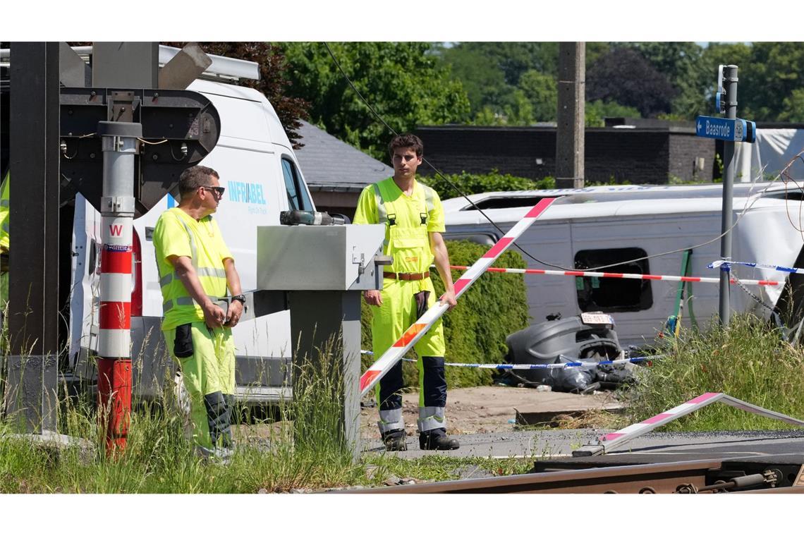 Angehörige werden vor Ort versorgt.