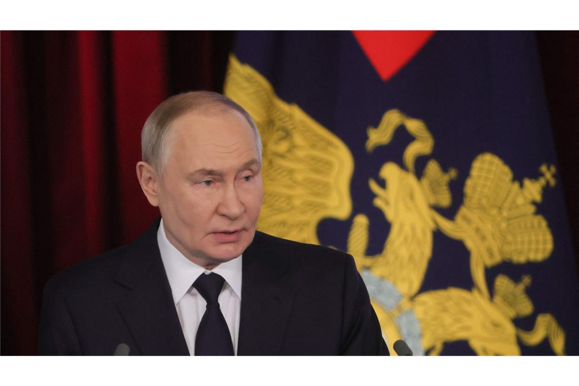 Angesichts des von der EU geplanten Embargos gegen russisches Gas denkt Kremlchef Wladimir Putin darüber nach, die Lieferungen nun selbst schon vorher zu stoppen. (Archivbild)