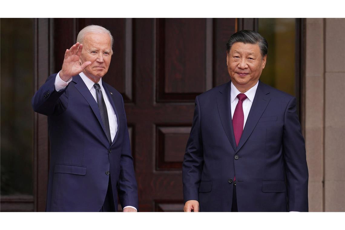 USA: Biden und Xi planen Treffen beim Apec-Gipfel in Peru Angesichts schwerer Spannungen zwischen den USA und China kommunizierten Biden und Xi in den vergangenen Jahren nur spärlich. (Archivbild)