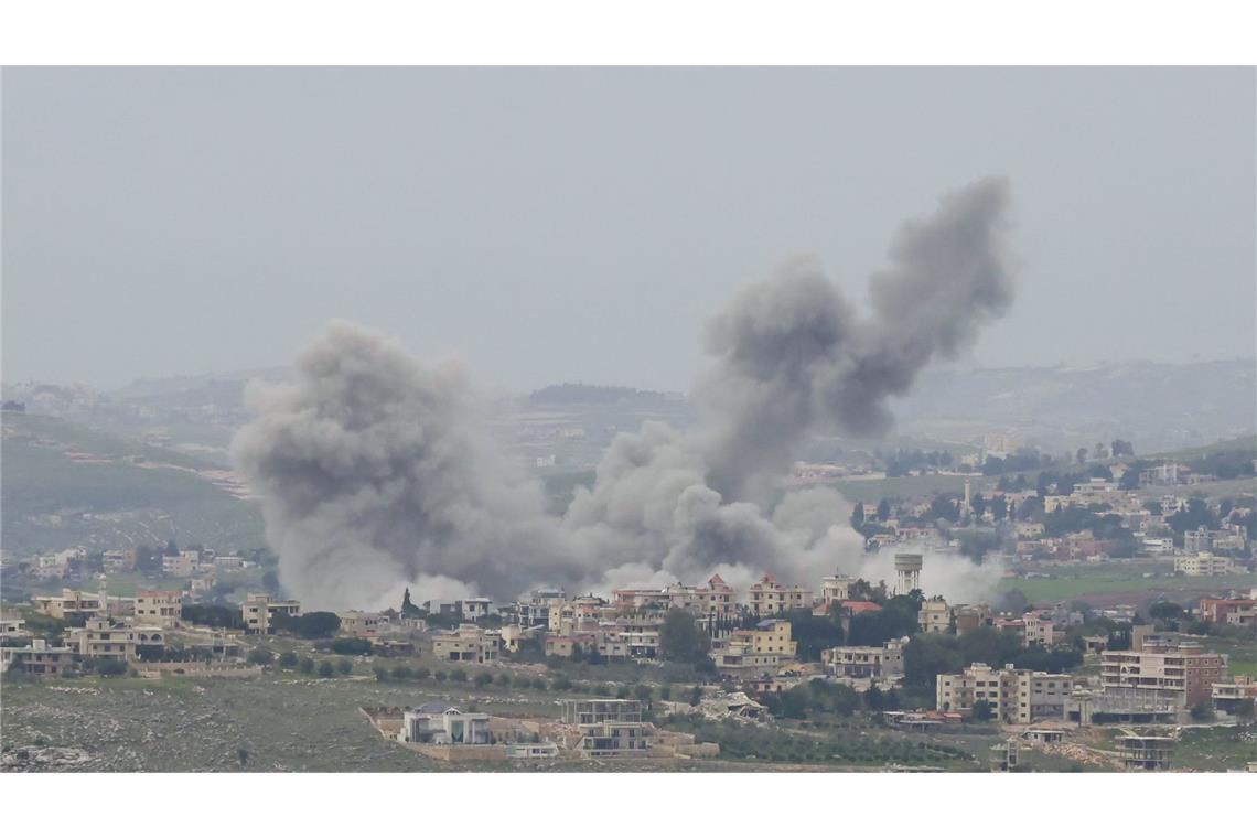 Israel fordert Bewohner bei Beirut zur Flucht auf Angriffe im Libanon (Archivbild)