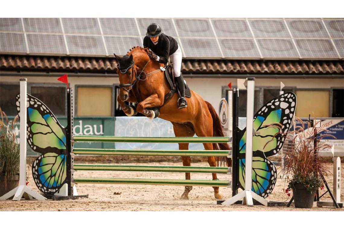 Anna-Lena Voigt aus Sindelfingen und ihr Pferd Luise sind ein starkes Team.