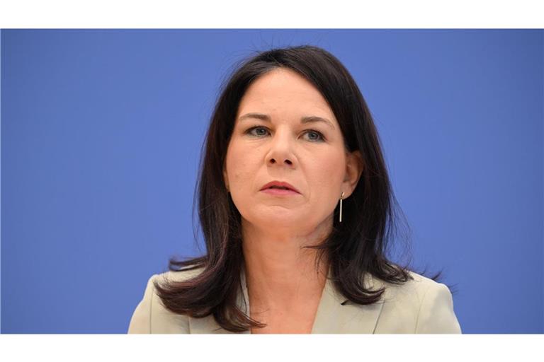 Annalena Baerbock (Grüne) hat sich entsetzt über den Eklat im Weißen Haus geäußert. (Archivbild)
