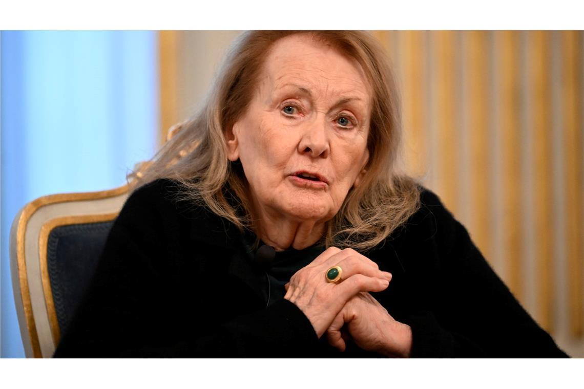 Was das Literatur-Frühjahr verspricht Annie Ernaux ist für autofiktionale Texte bekannt (Archivbild).